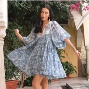 Daughters of India Jaya Mini Dress Size Large